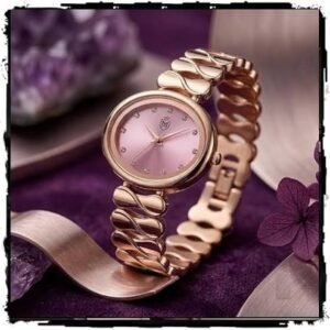 Elegant Rose Gold Analog Women Watch